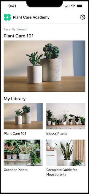Good logo home screen