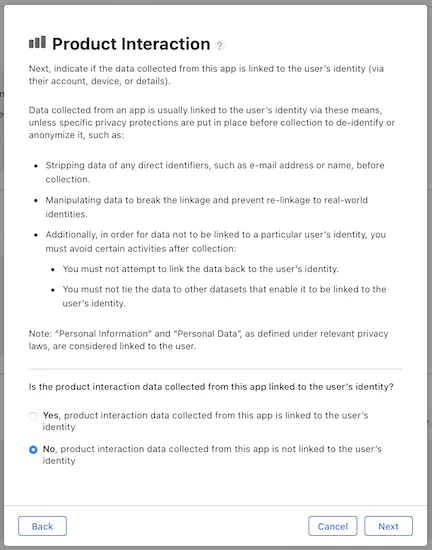 Product Interaction linked