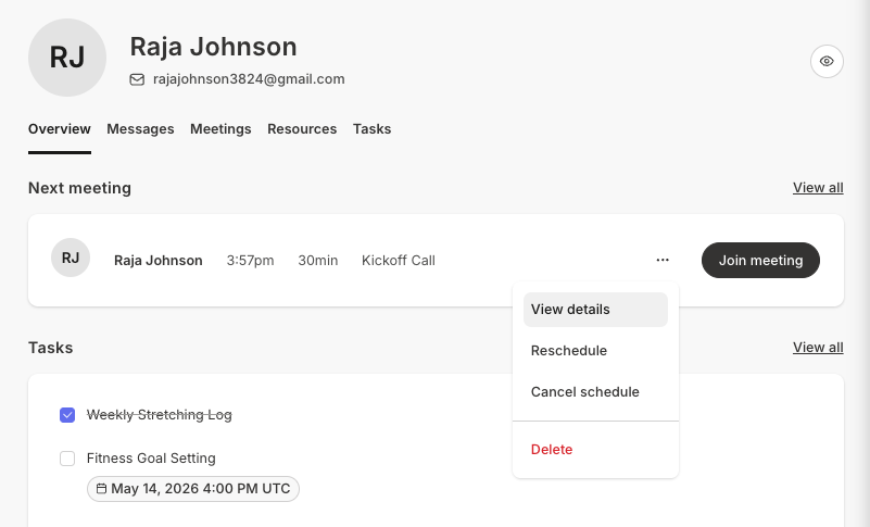 Scheduling Backstage Scheduling Backstage