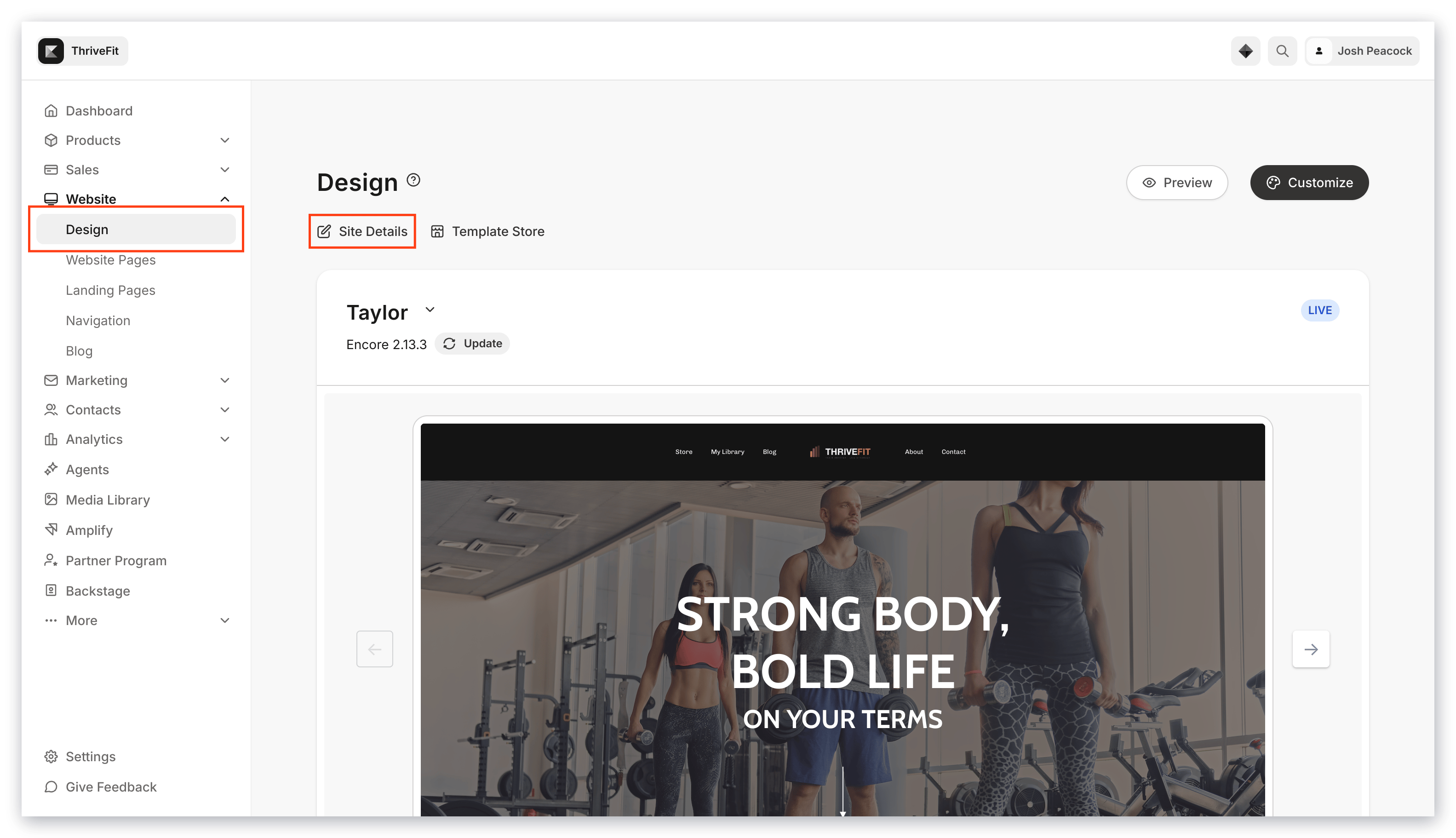 Website Design - Kajabi