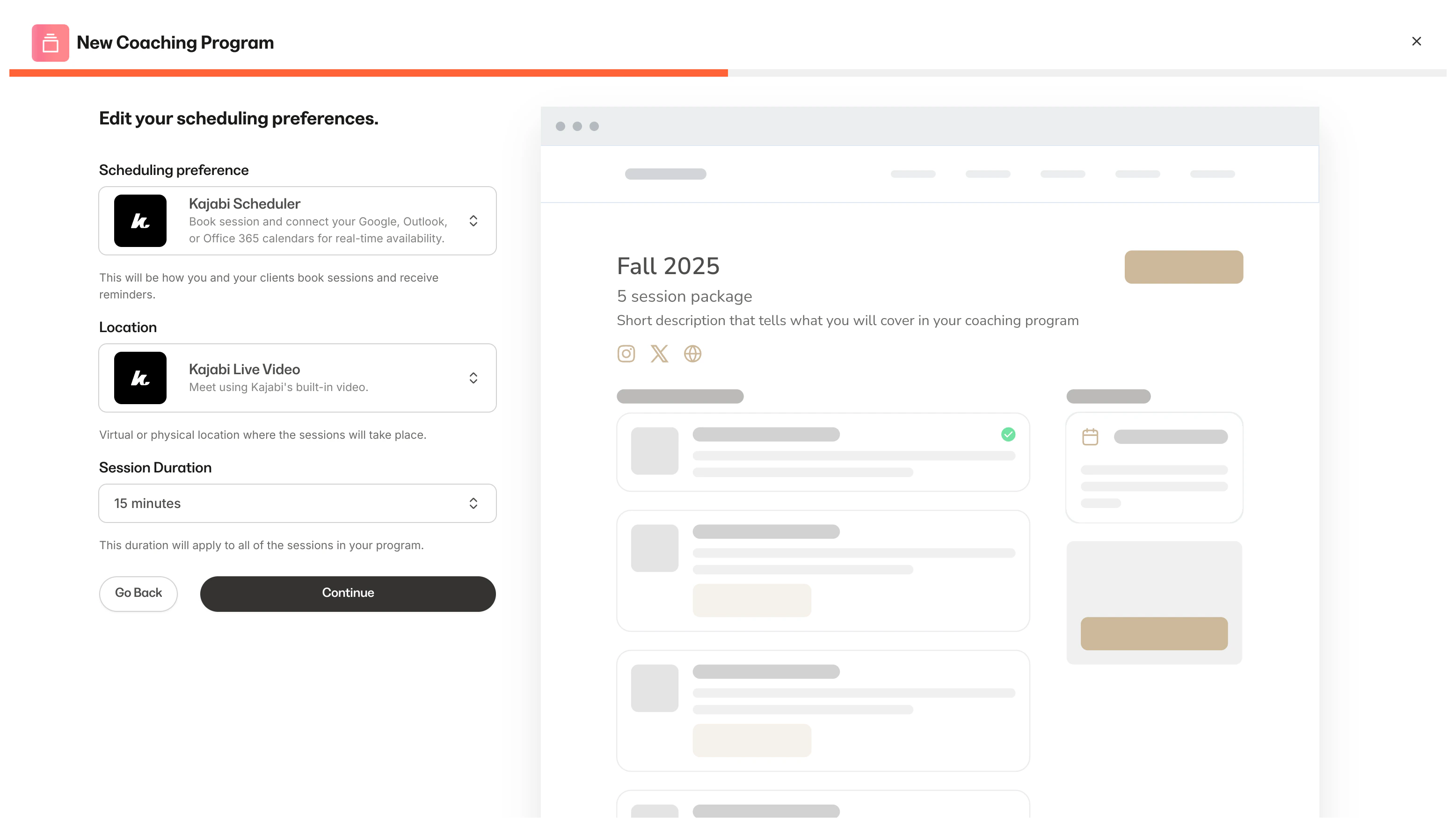 Scheduling Preferences