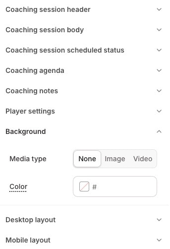 Coaching Session Options