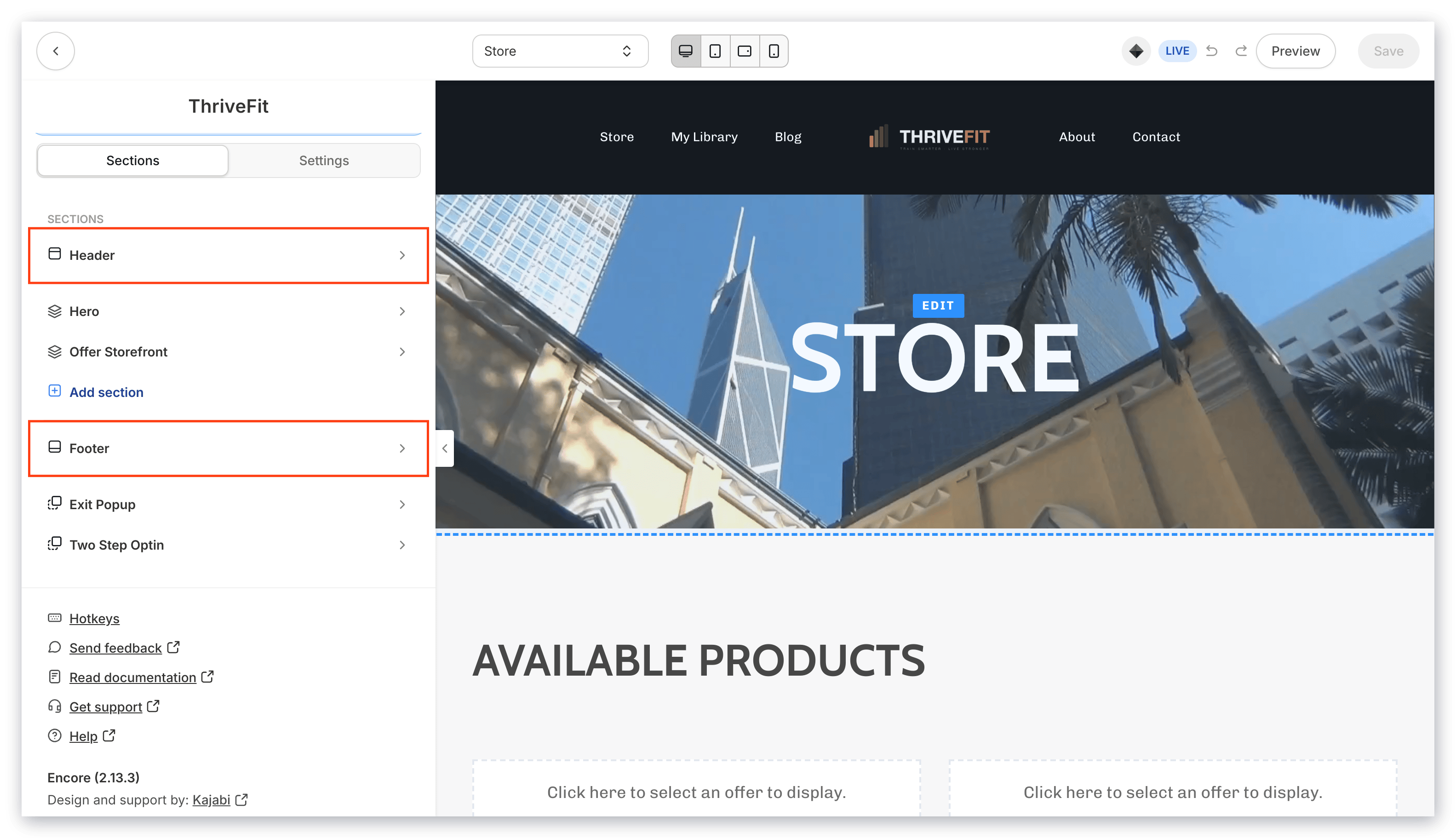 Assign navigation menu