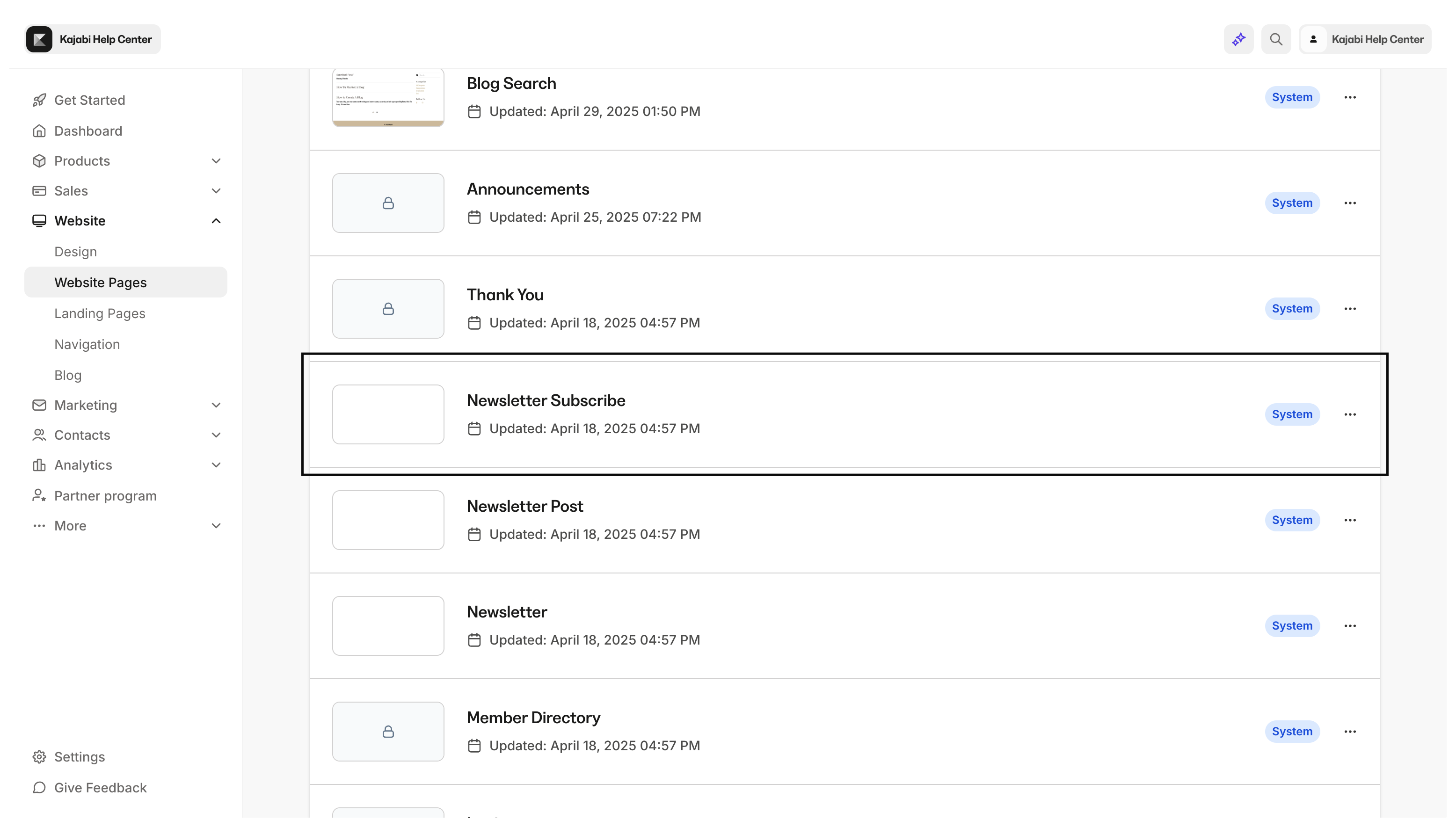 Customize blog post page