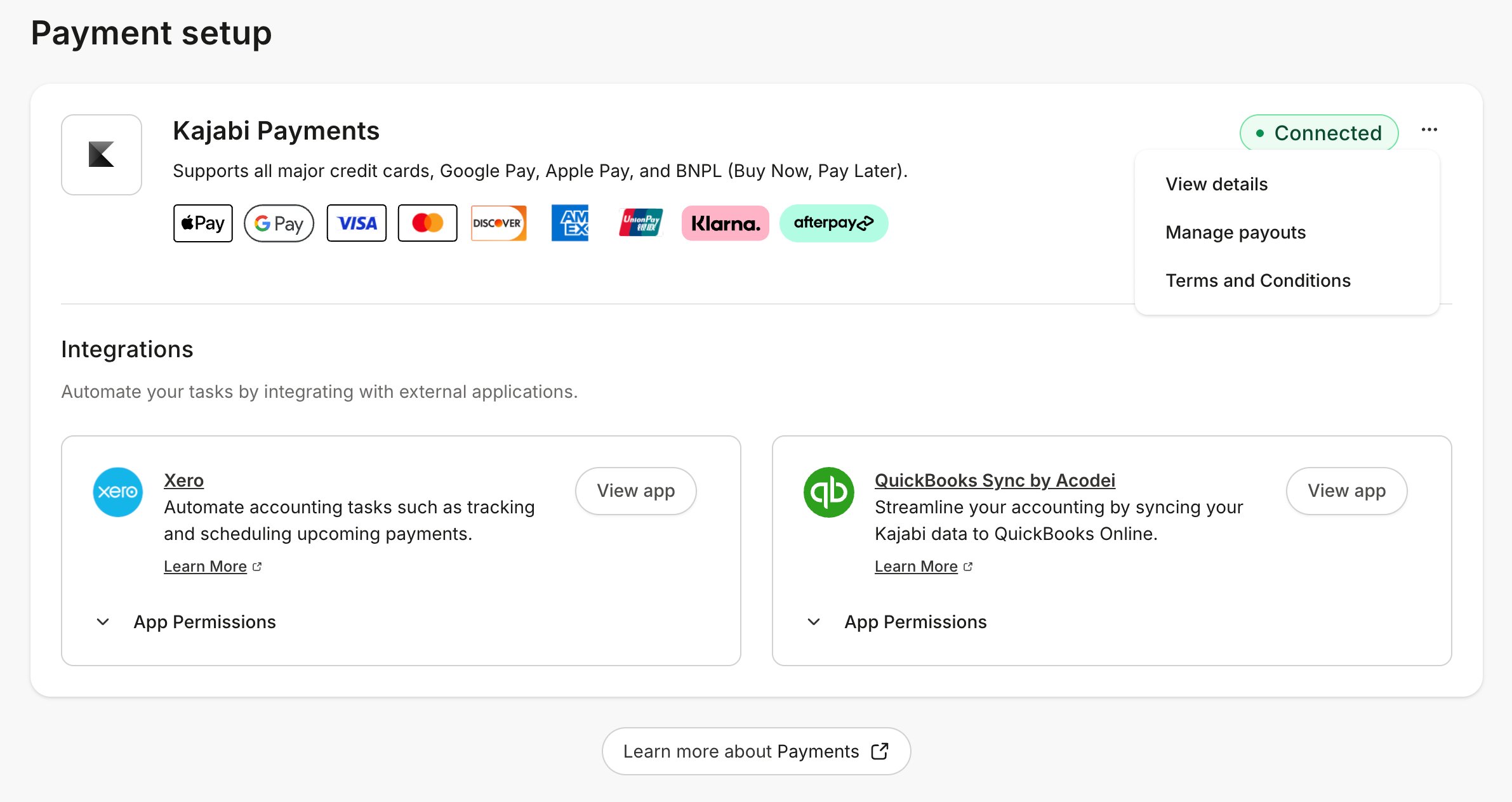 Status And Notification Center