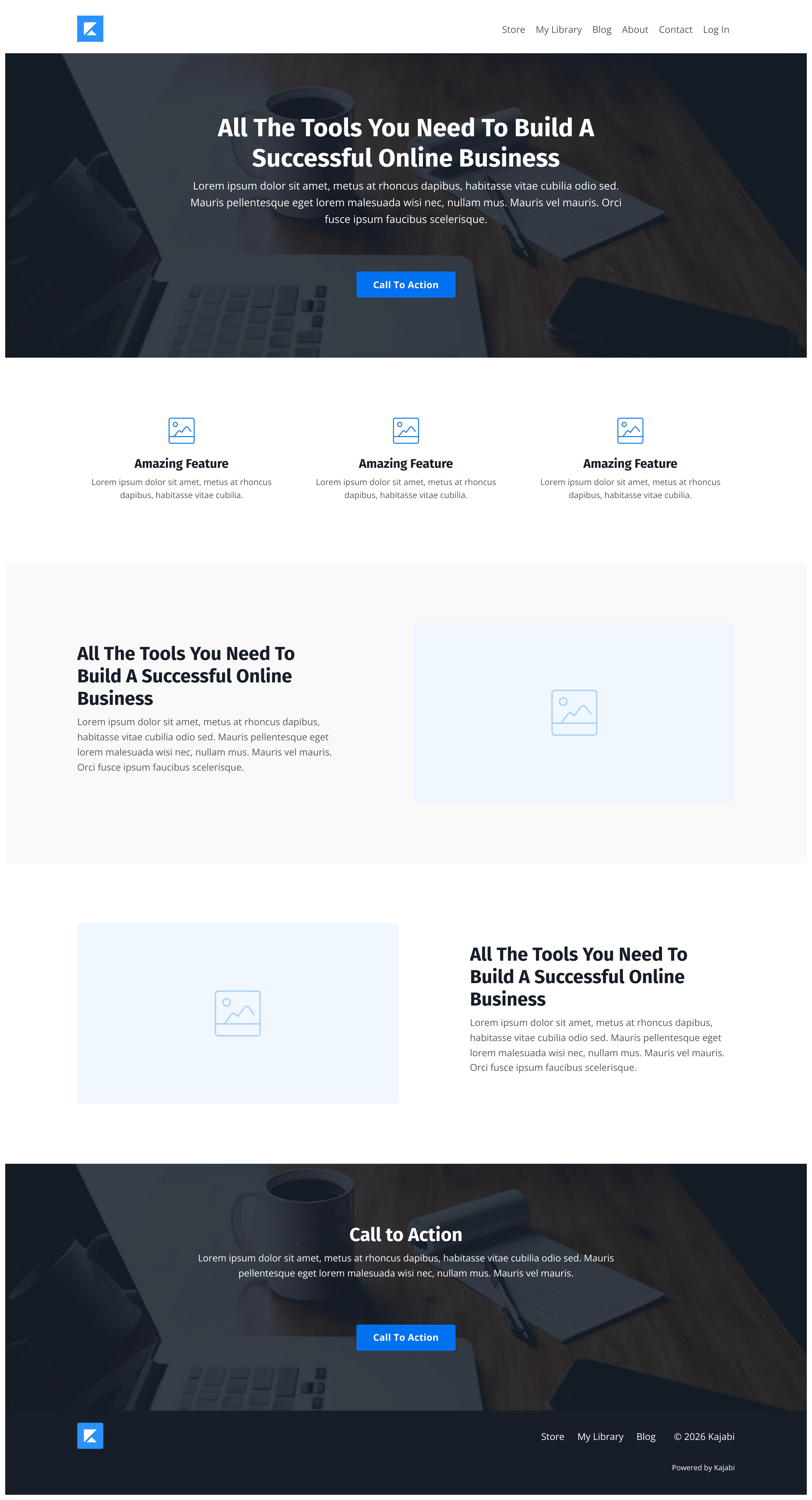 Streamlined Home template