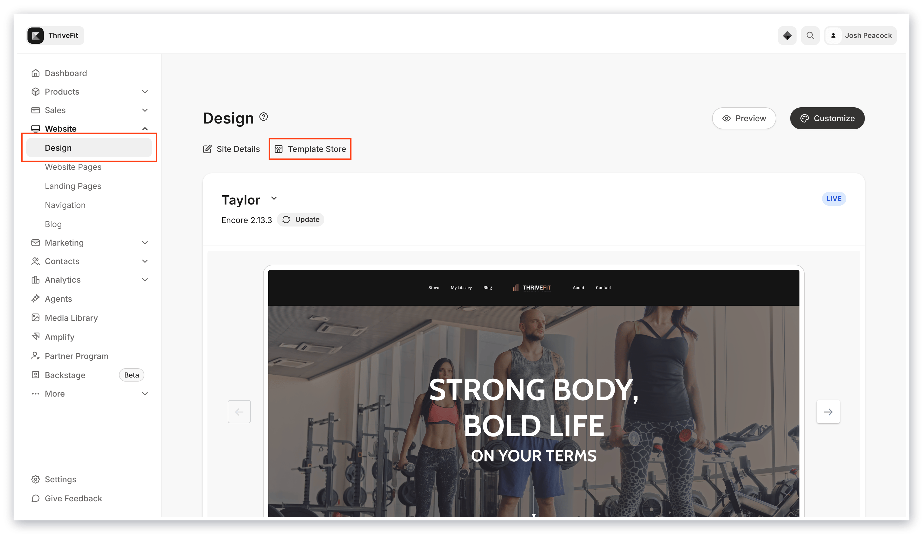 Website Design - Kajabi