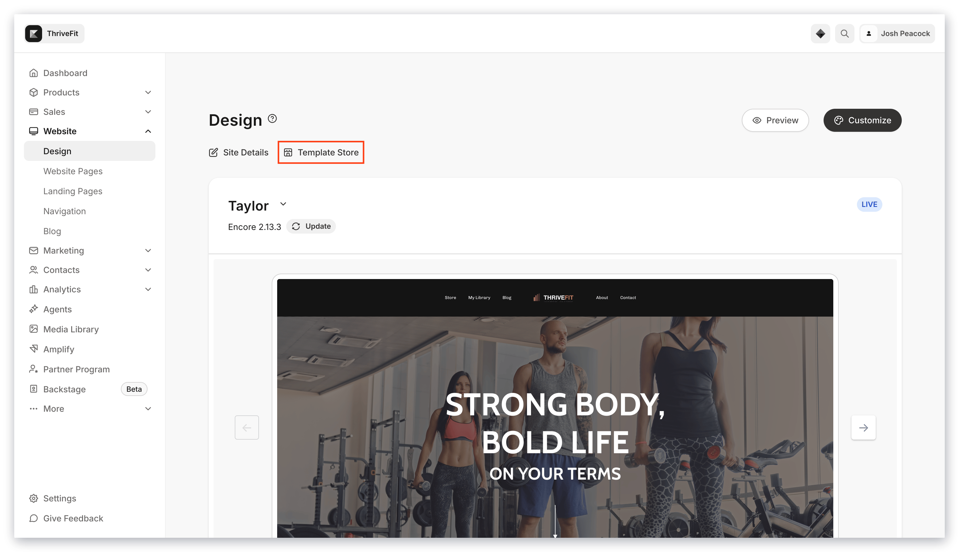 Website Design - Kajabi