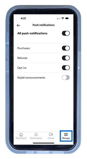 Creator App Push Notifications