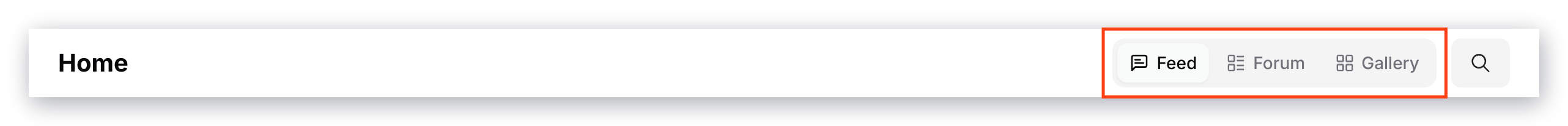Toggle View Modes