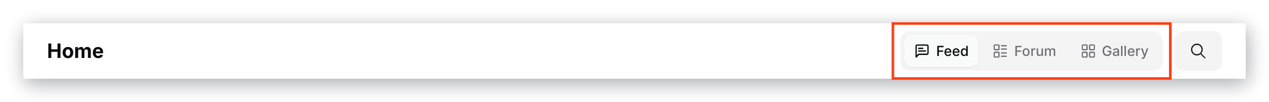 Toggle View Modes