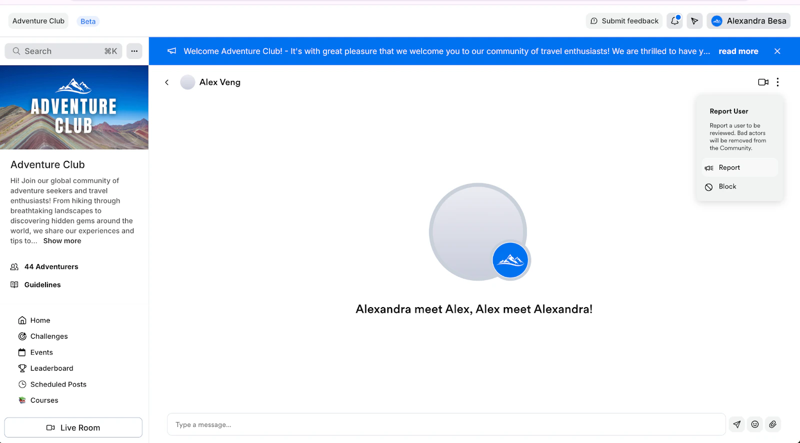 Block or report options