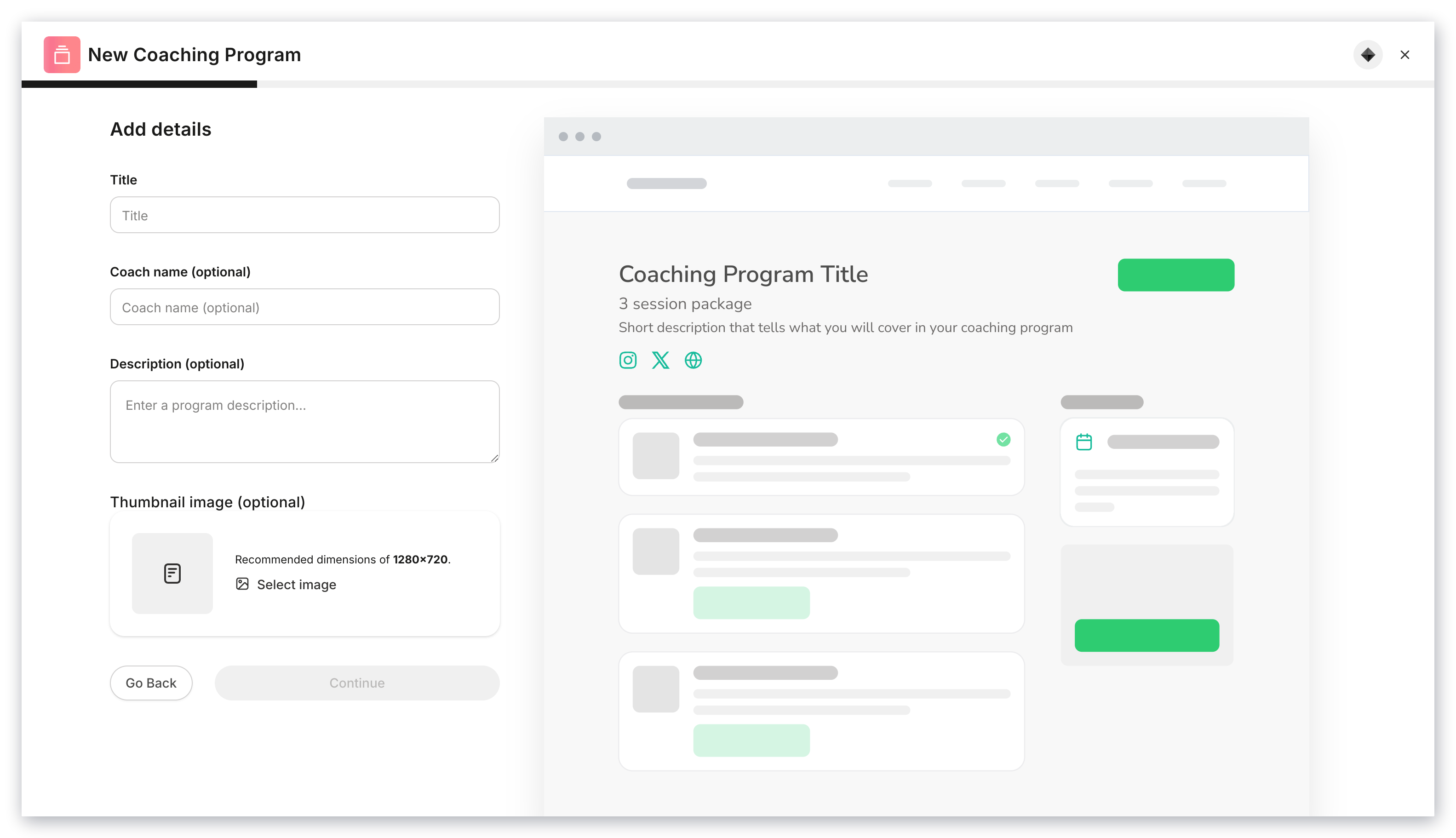 Coaching product
