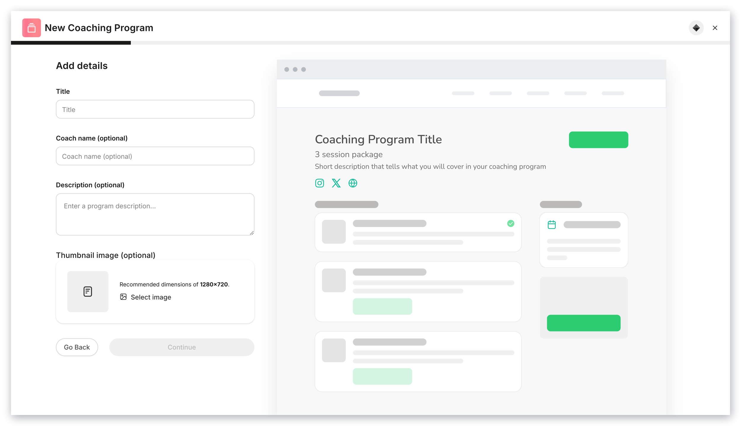 Coaching product