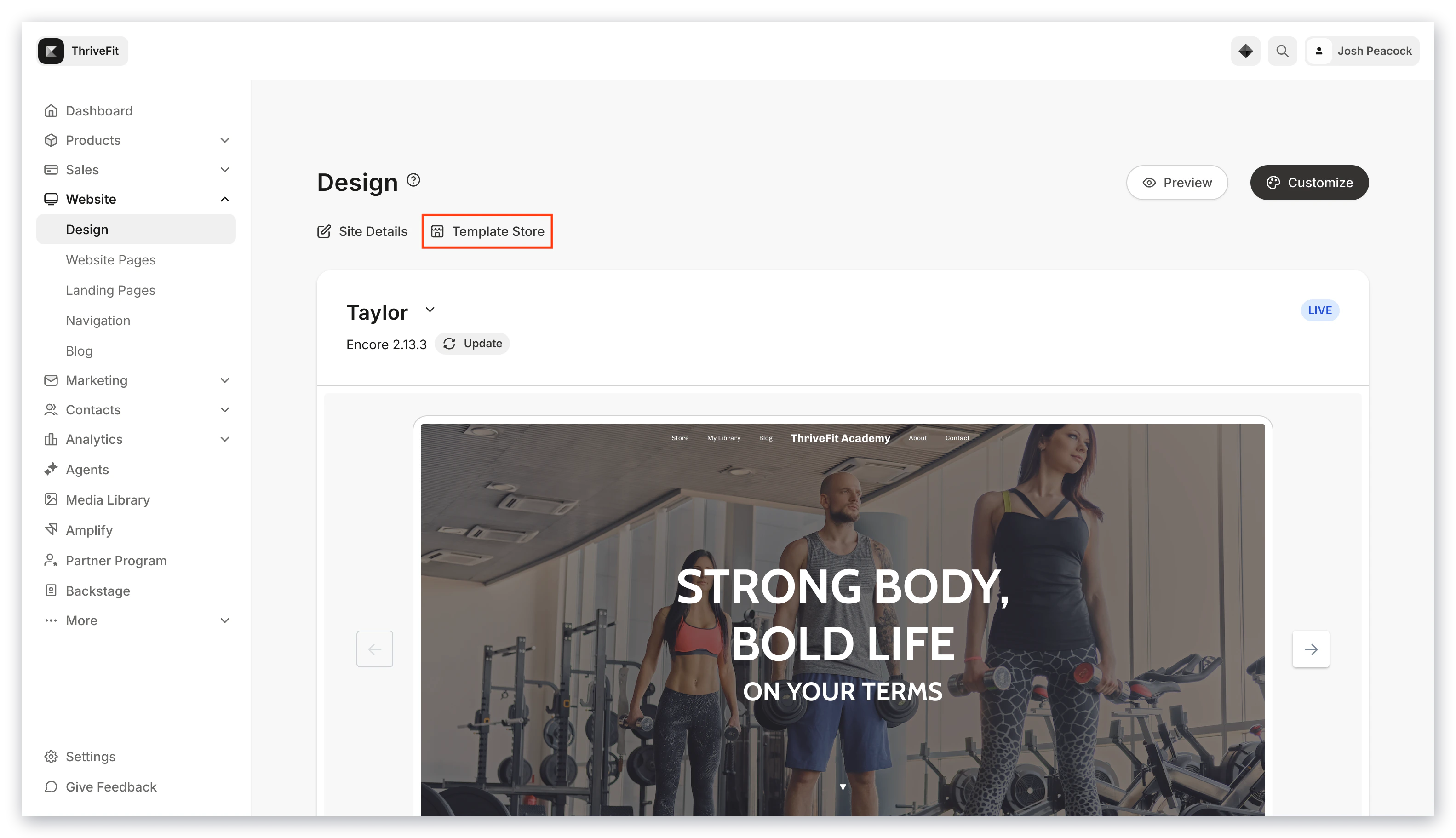 Website Design - Kajabi