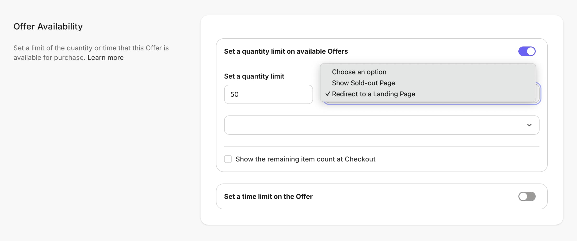 Offeravailability