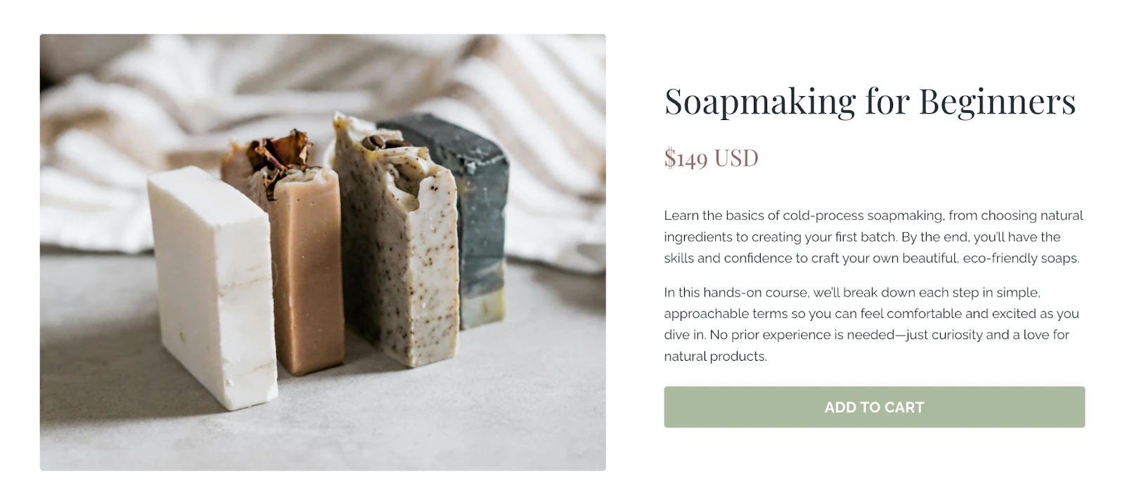 Storefront layout