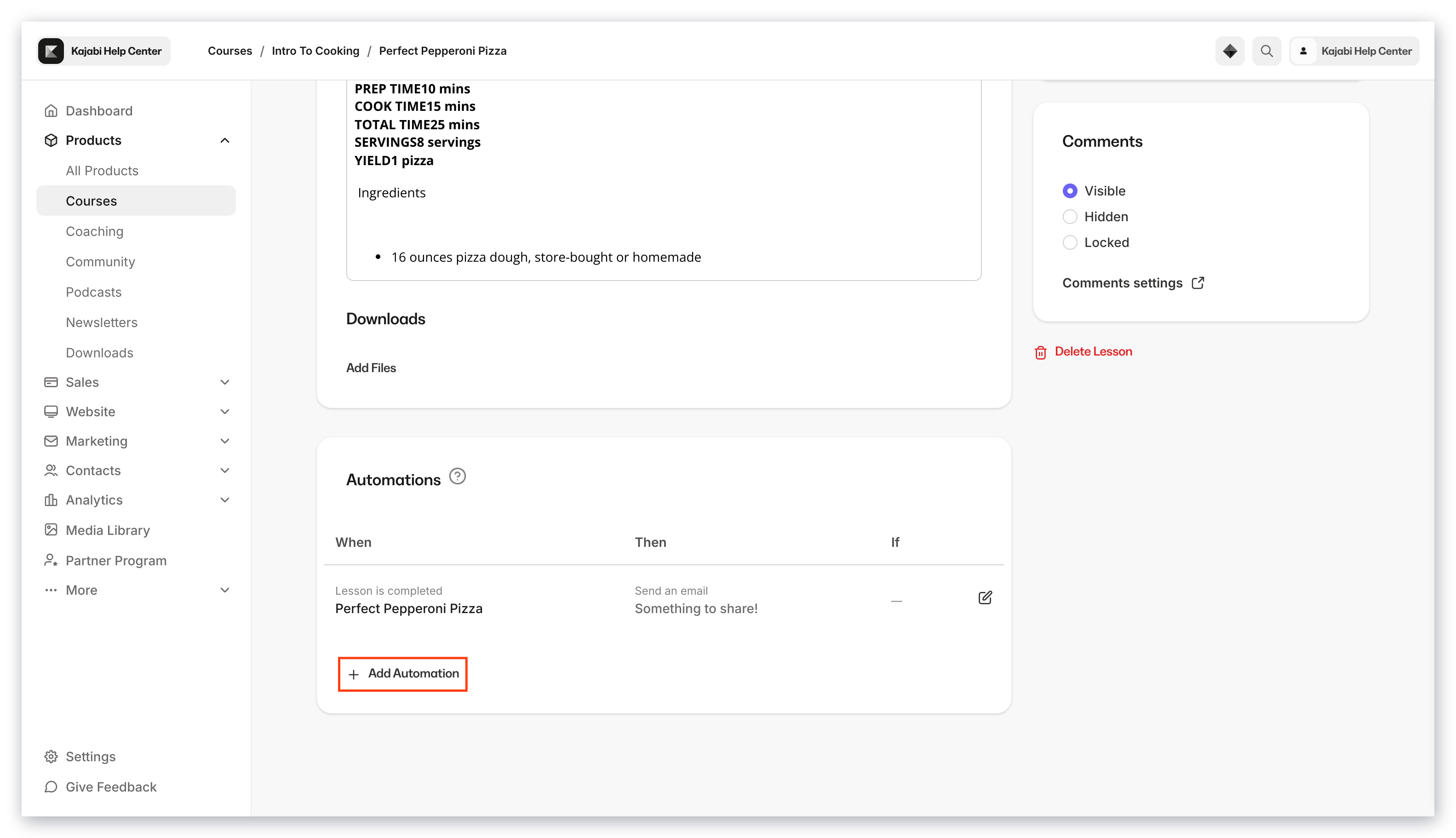 Certificates automation