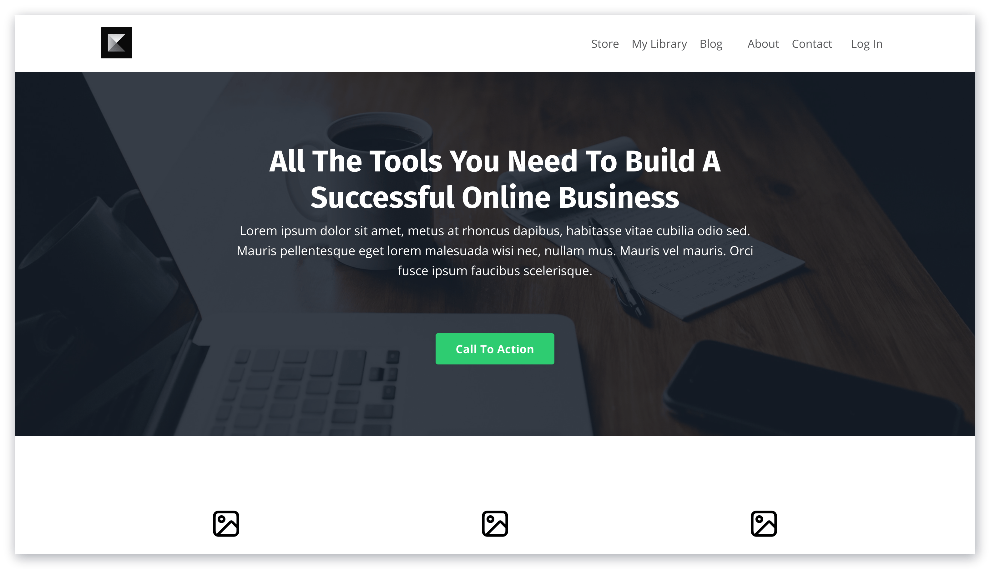 Streamlined Home template