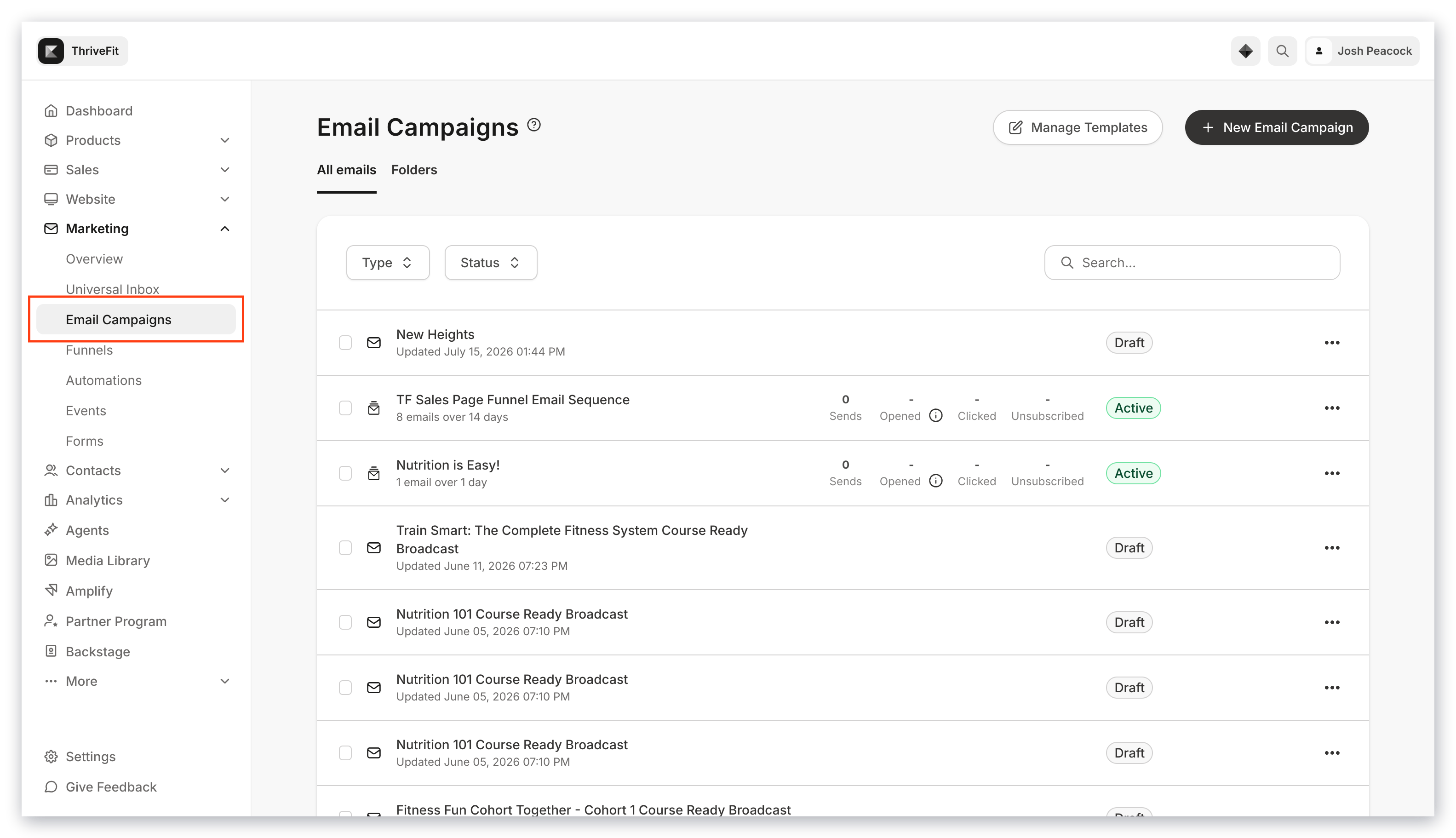 Email Campaigns