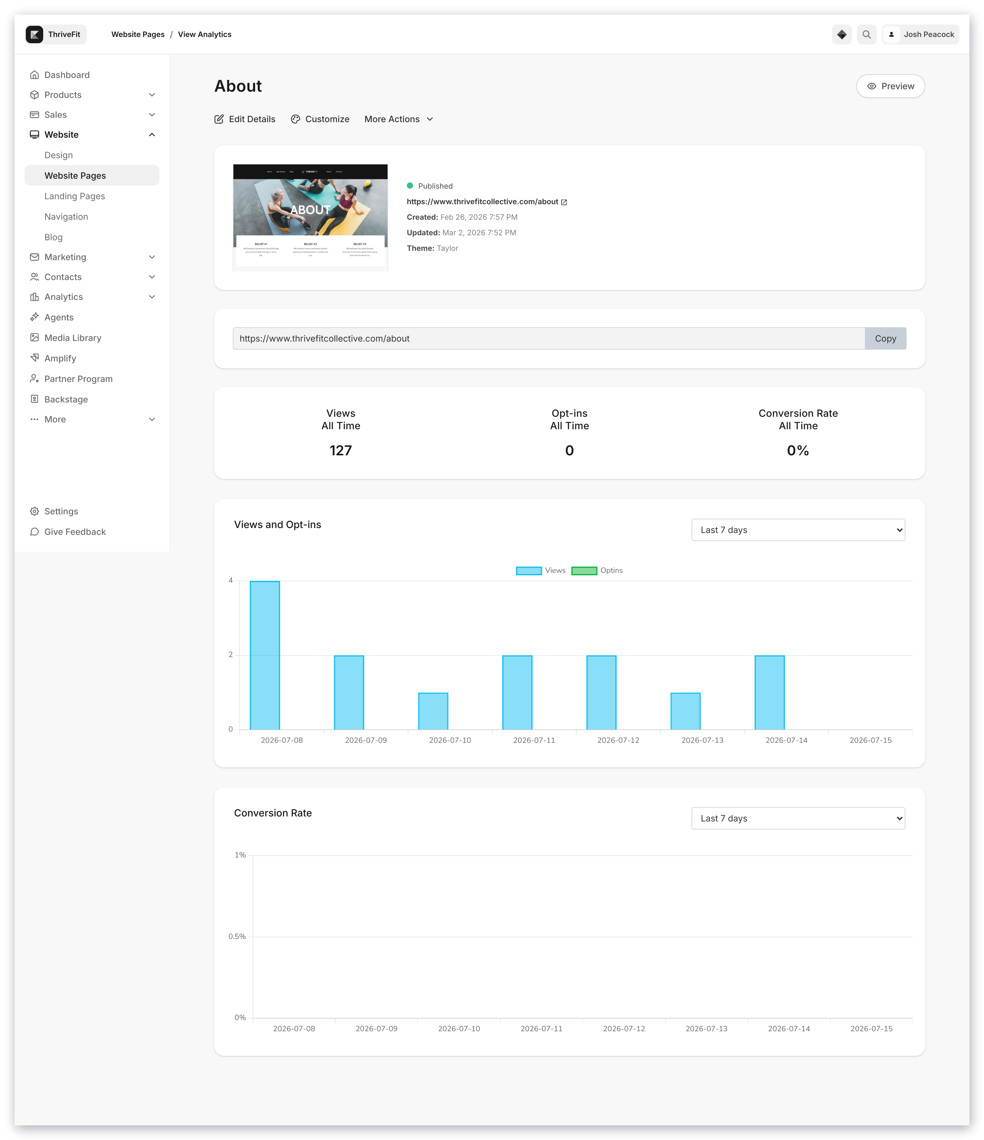 Defining Your Page Analytics
