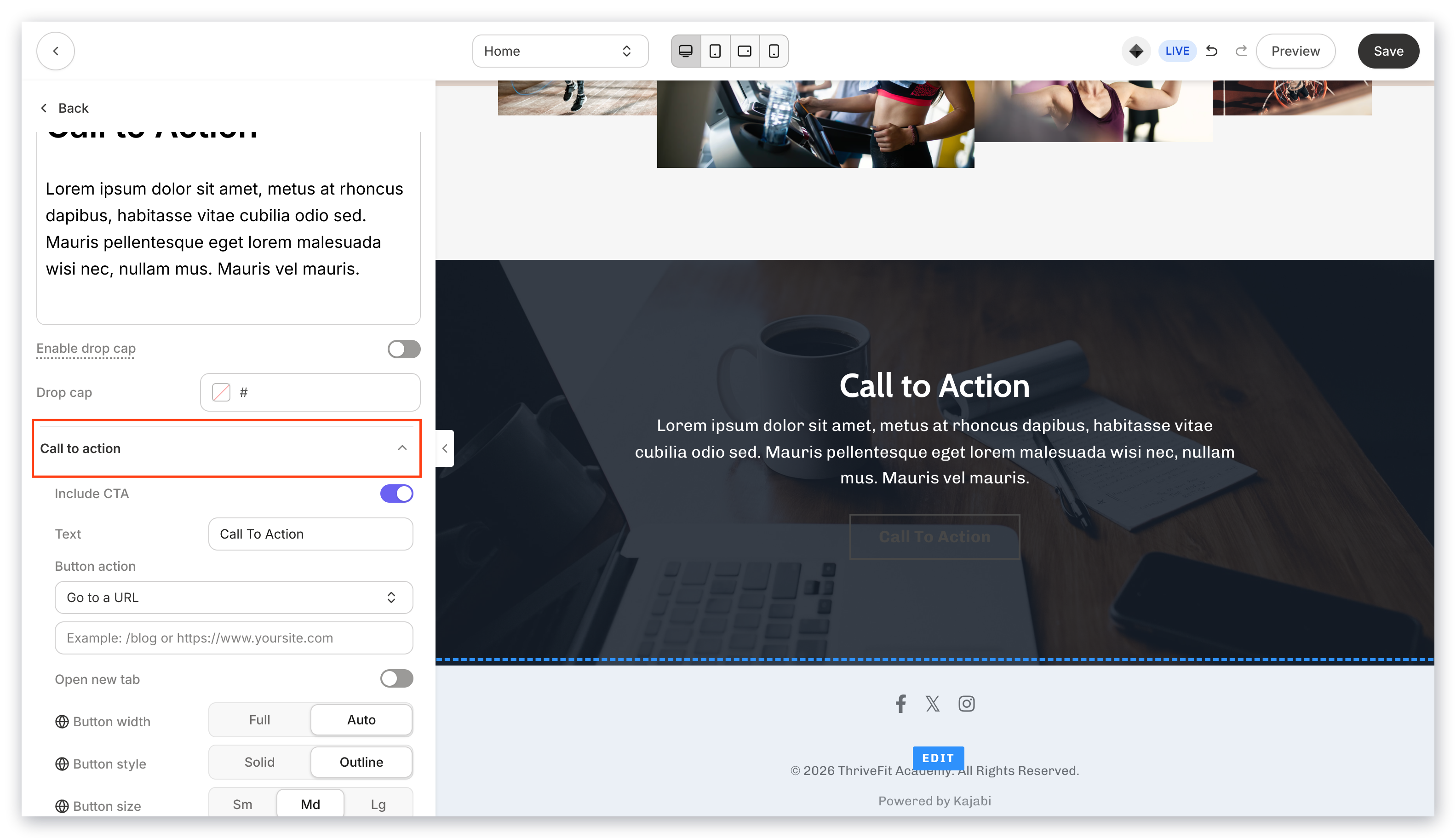 Call to Action