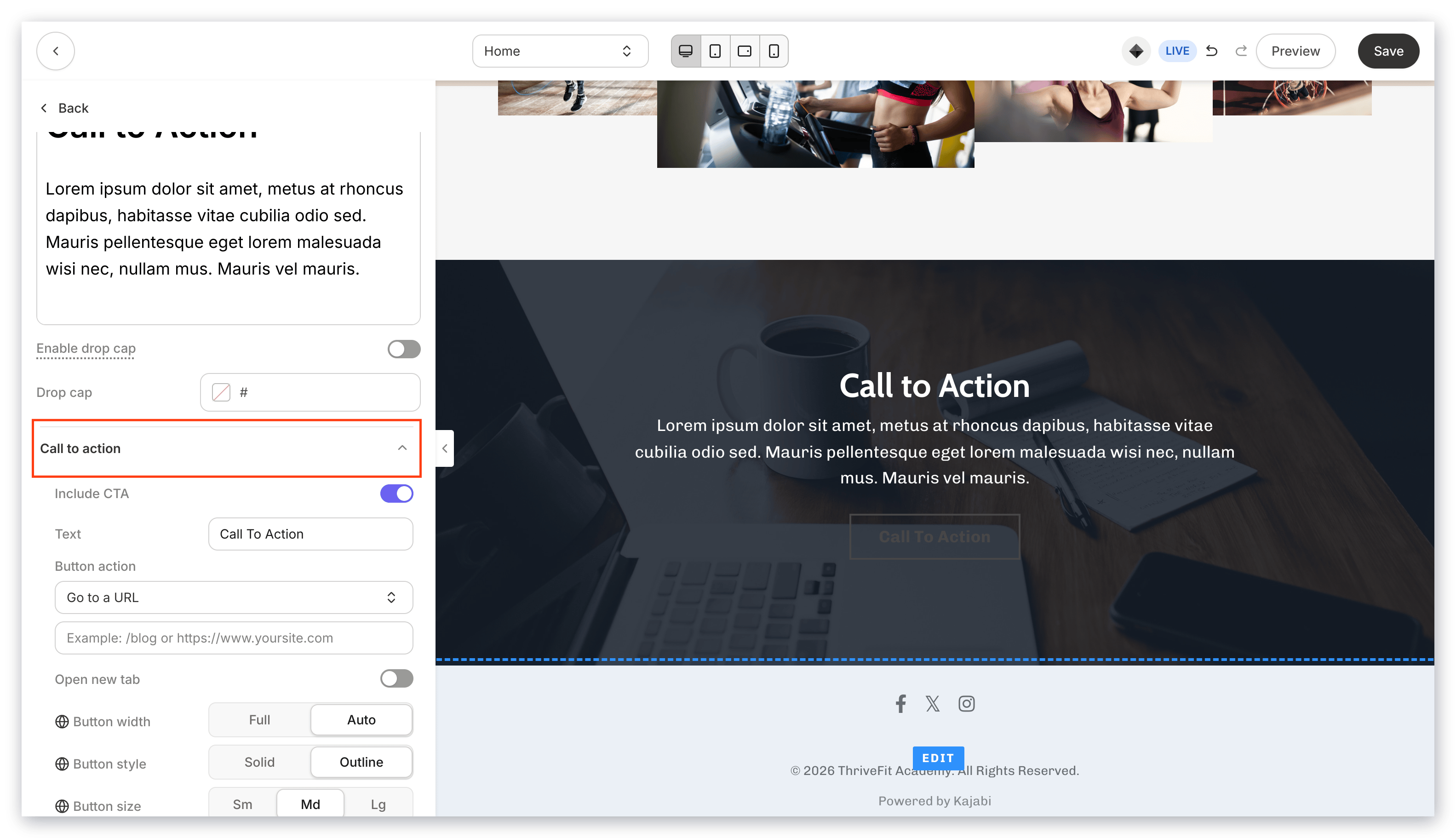 Call to Action