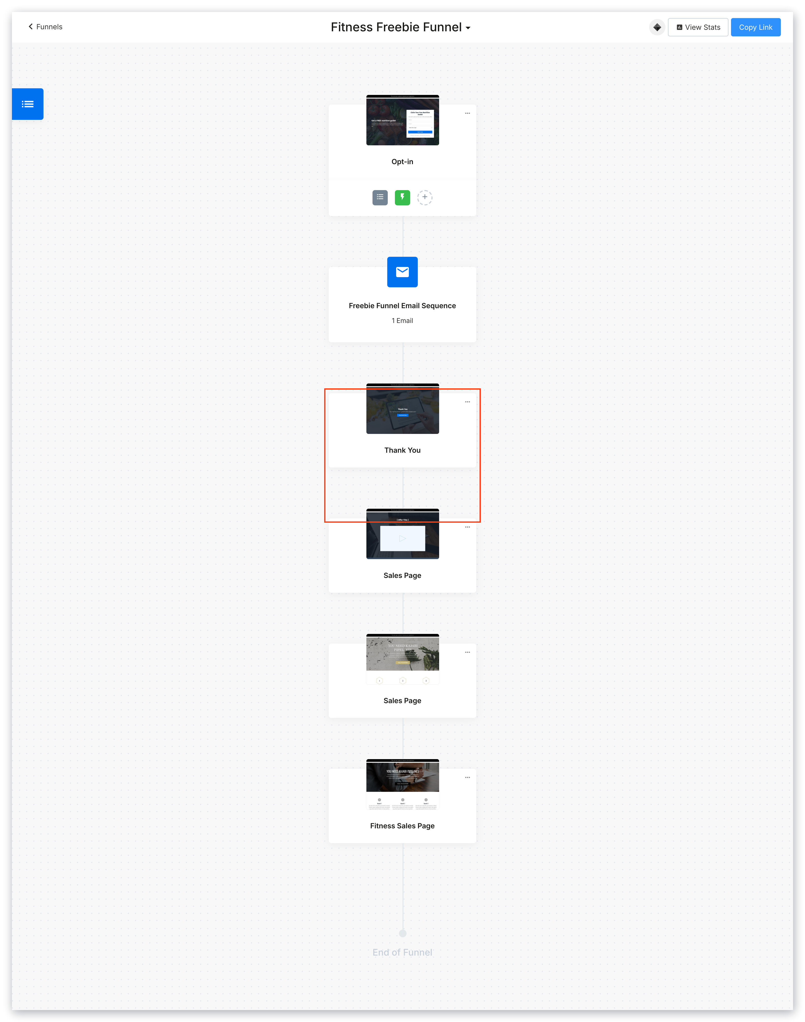 Thank you page download