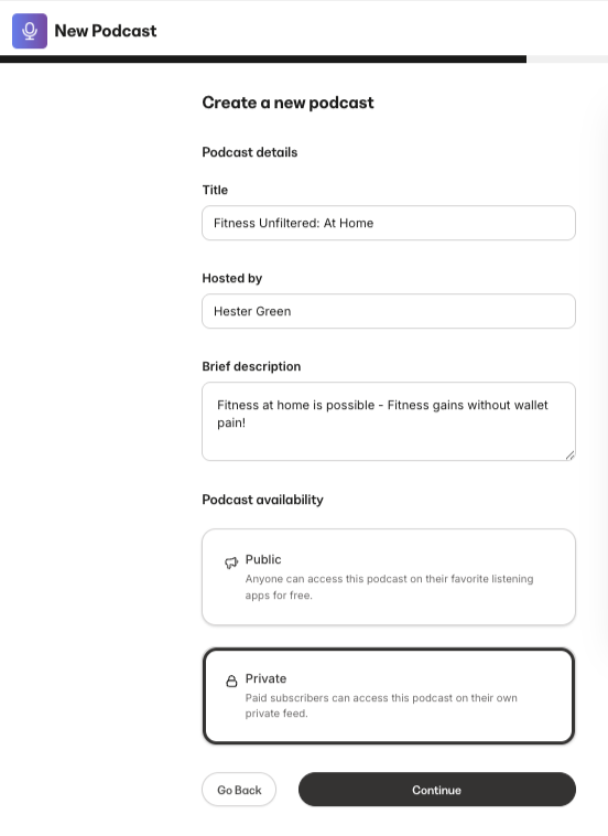Private Podcast New Private Podcast New