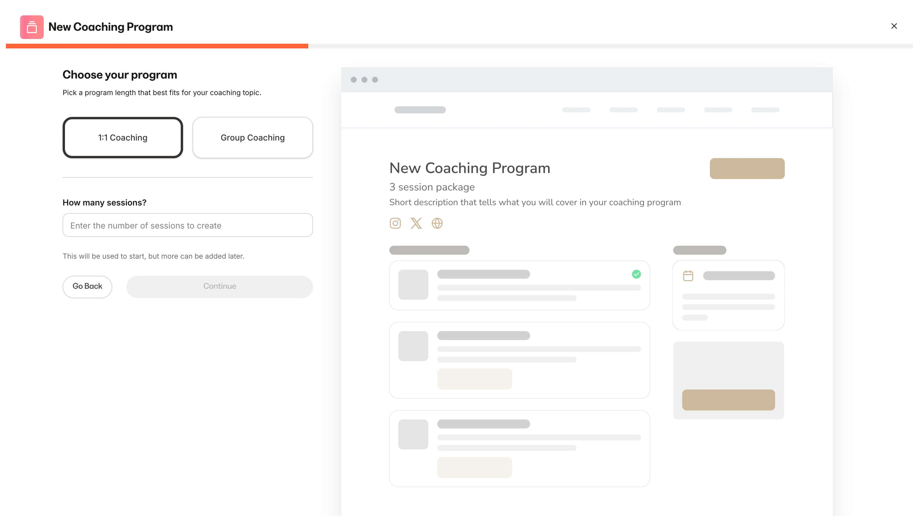 Coaching Program Type