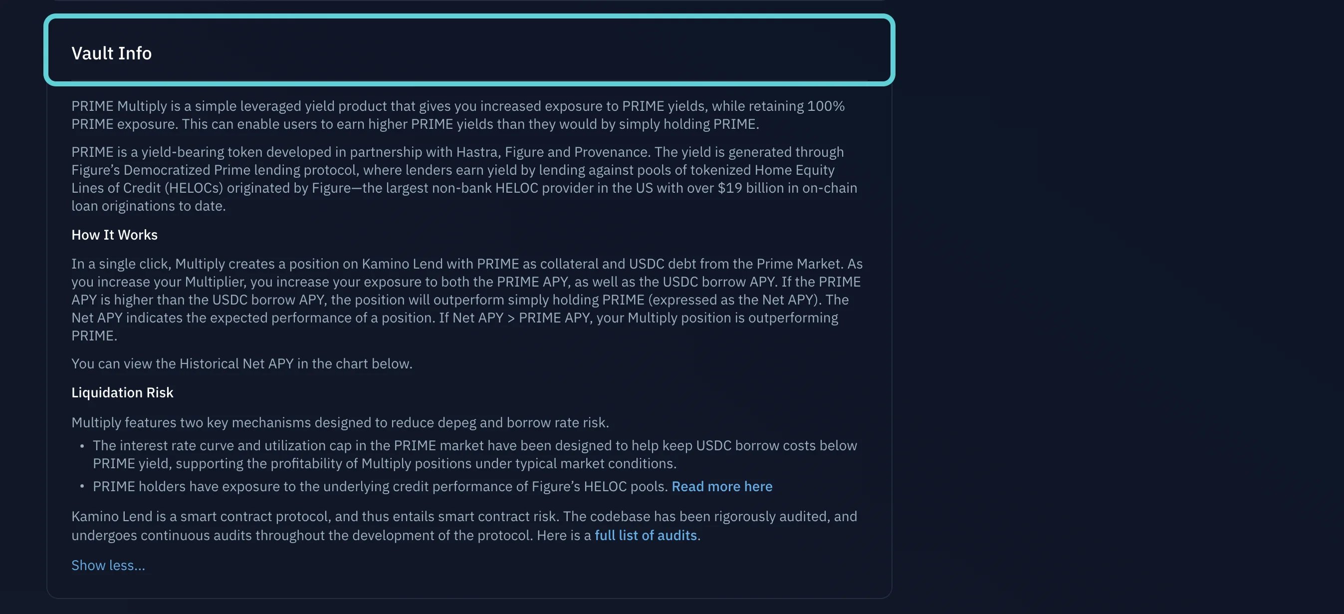 Review the strategy details
