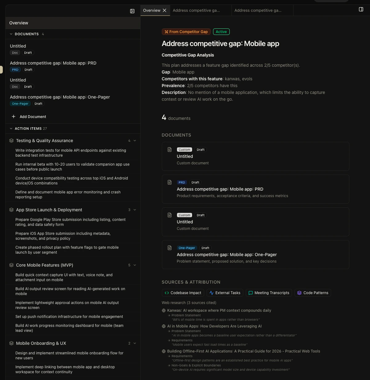 Plan homepage
