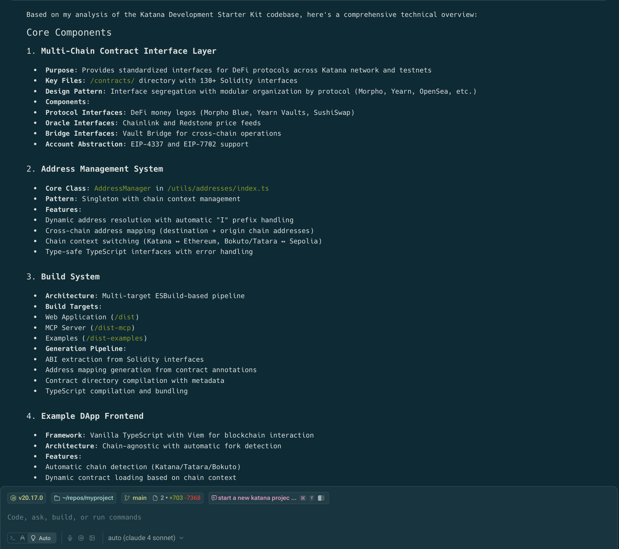 Warp prompt example