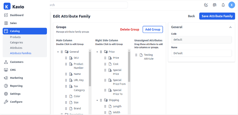 Attribute Family