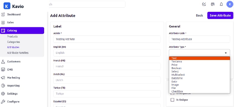 Attribute Types