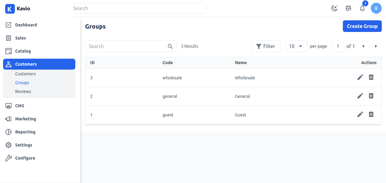 Create Group