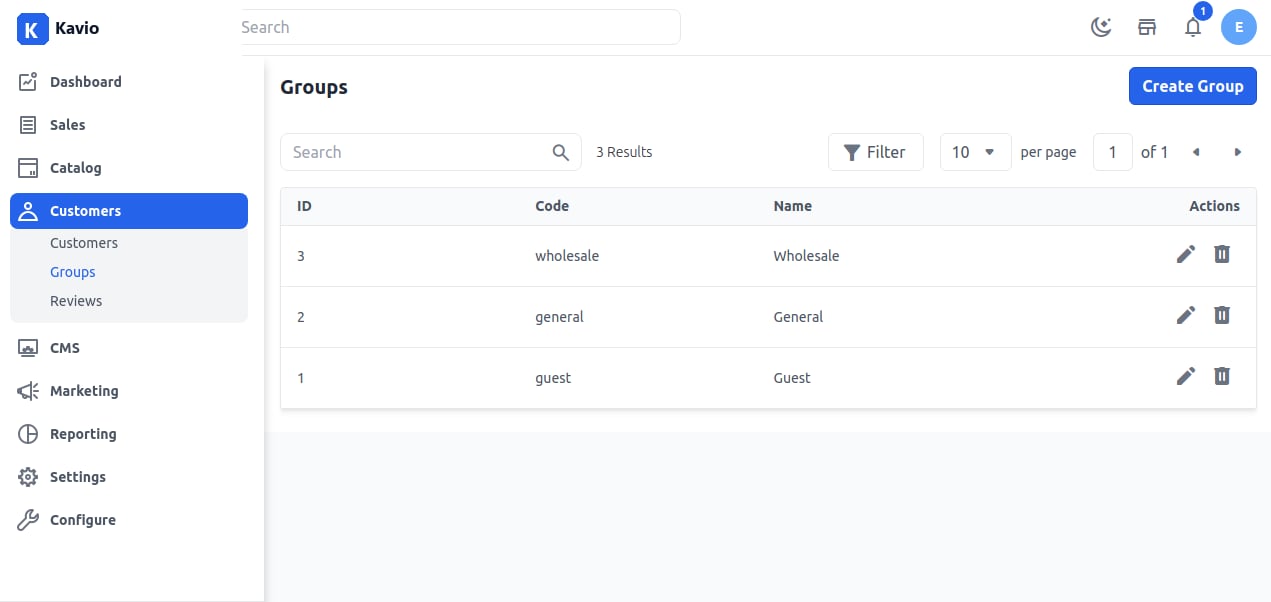 Create Group