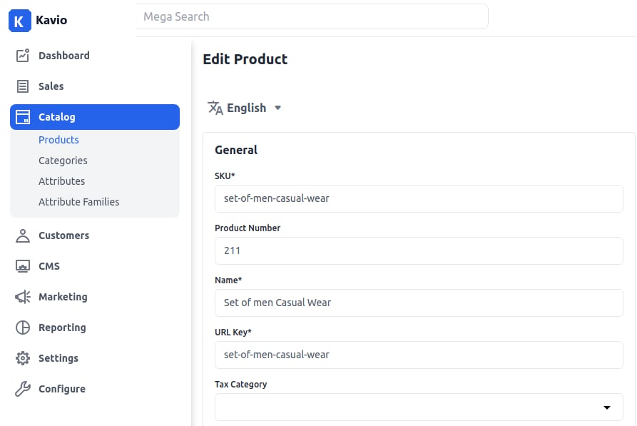 Edit Product