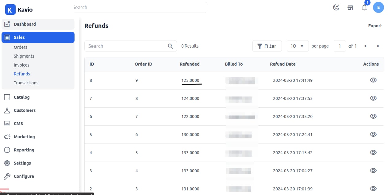 Refund Grid