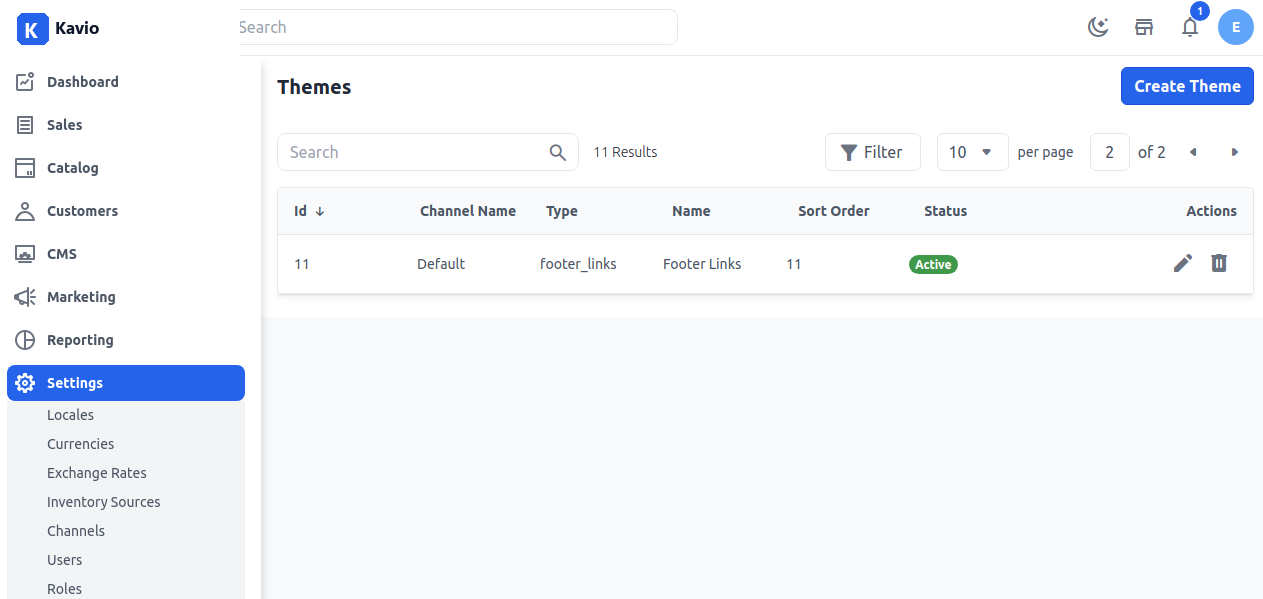 Create Theme