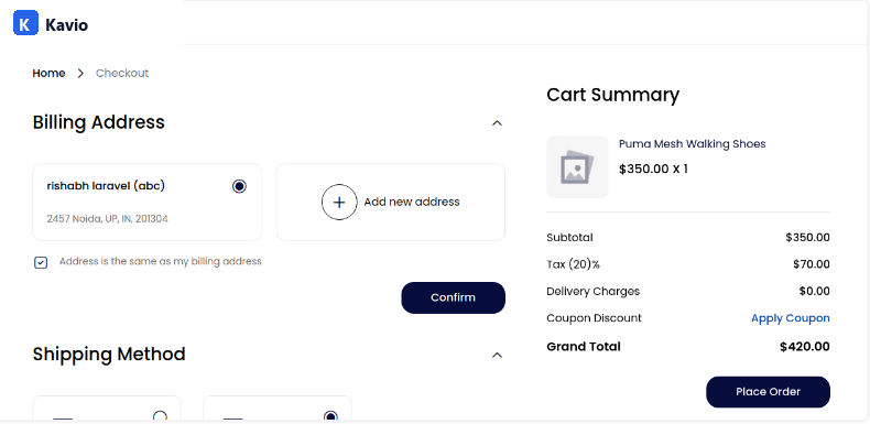 Tax Frontend