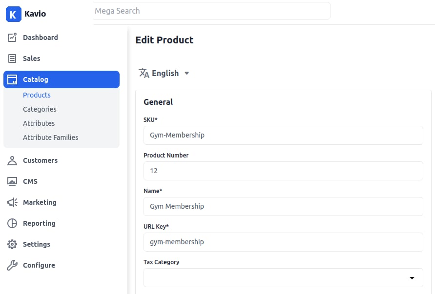 Edit Product