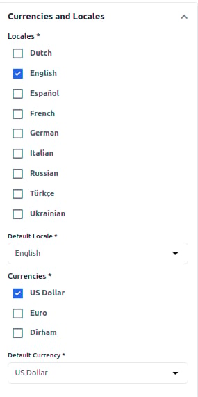 Currency and Locales