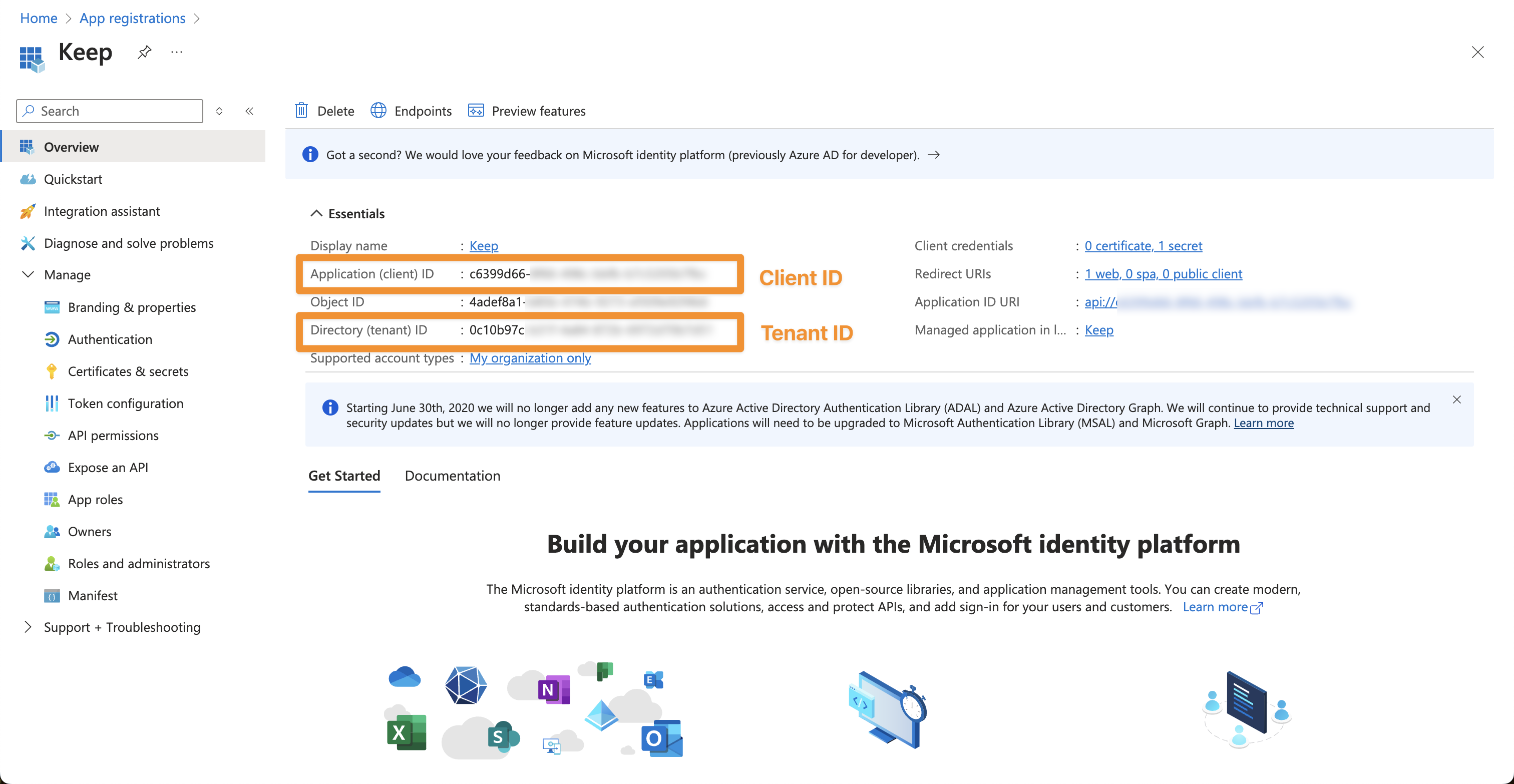 Azure AD Authentication Configuration