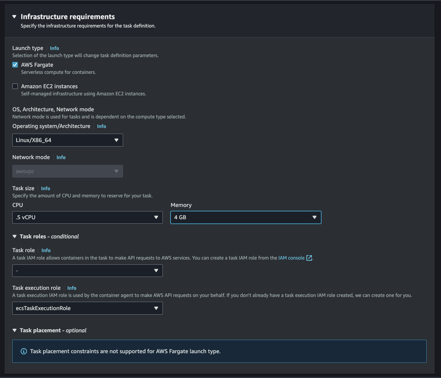 Infrastructure Requirements