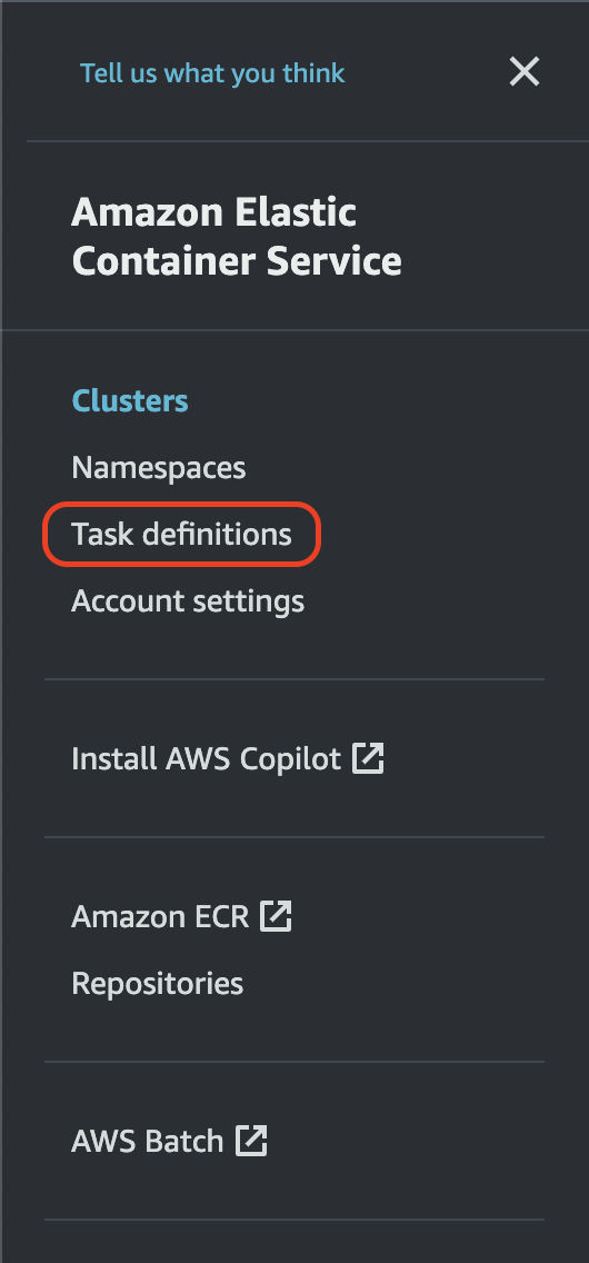 Task Definition