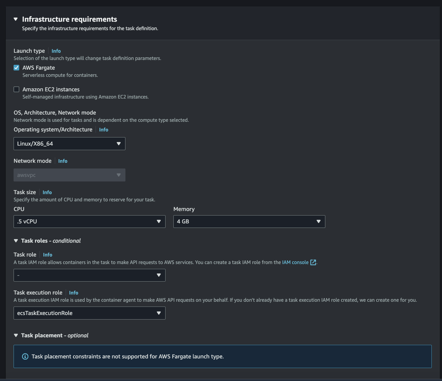 Infrastructure Requirements