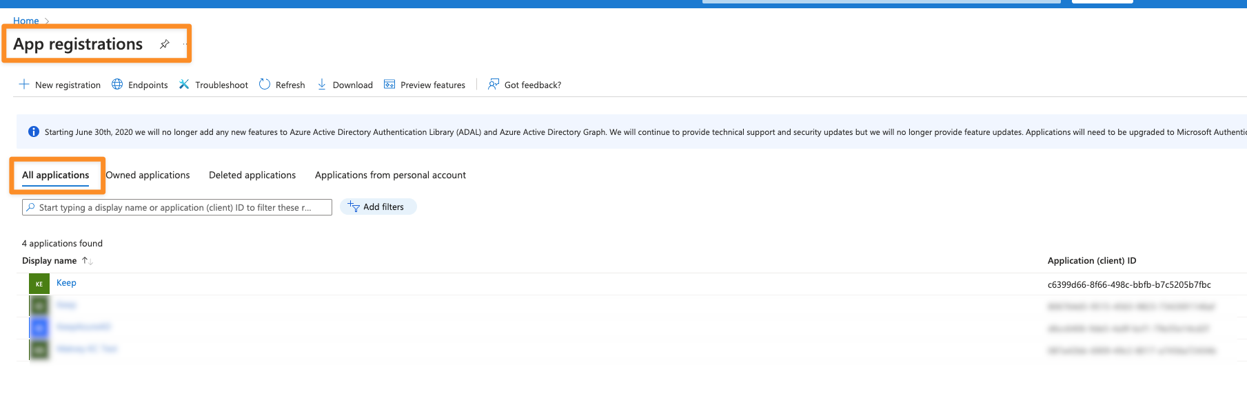 Azure AD Authentication Configuration