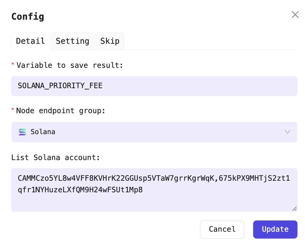 Derive the priority fee from recent transactions touching the Raydium Concentrated Liquidity and Raydium Liquidity Pool V4 programs