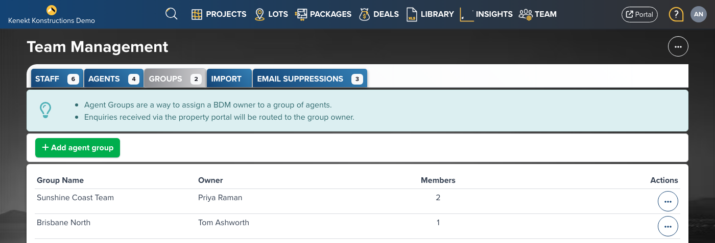 User Groups